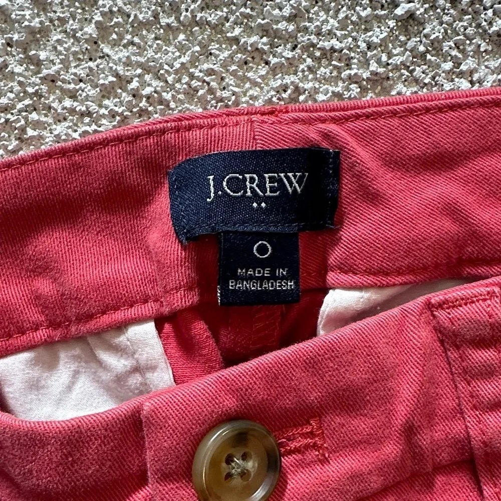 J. Crew Men's Bold Red Chinos